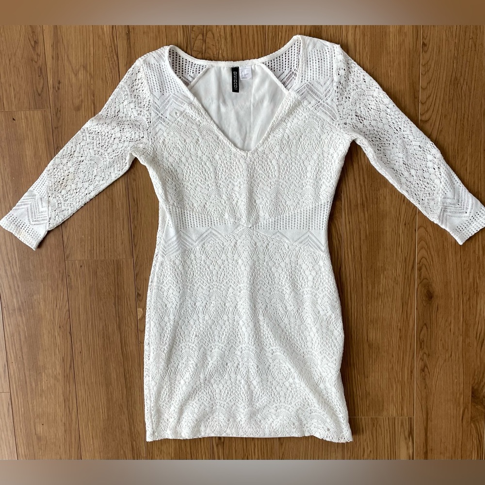 H&M Lace Long Sleeve Dress